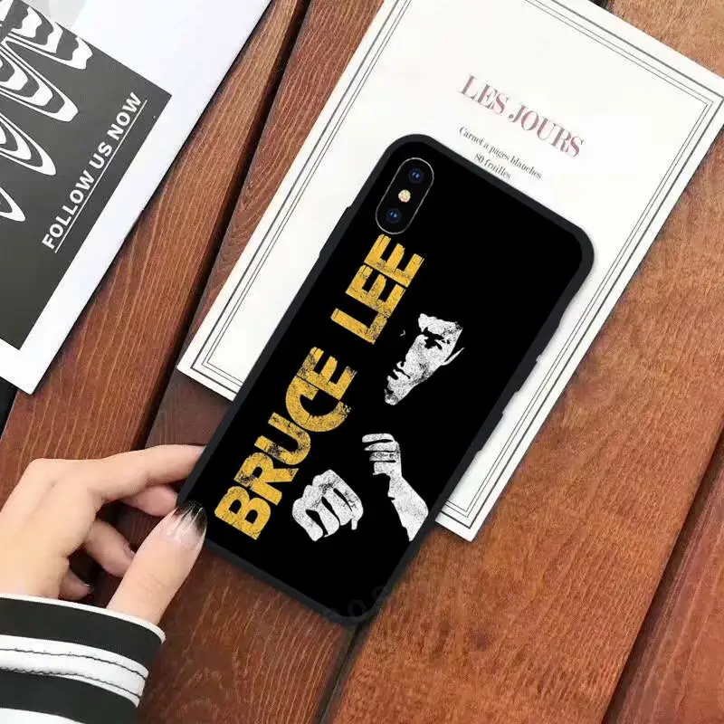 

Bruce Lee Chinese Kongfu Phone Case for iPhone 11 12 mini pro XS MAX 8 7 6 6S Plus X 5S SE 2020 XR