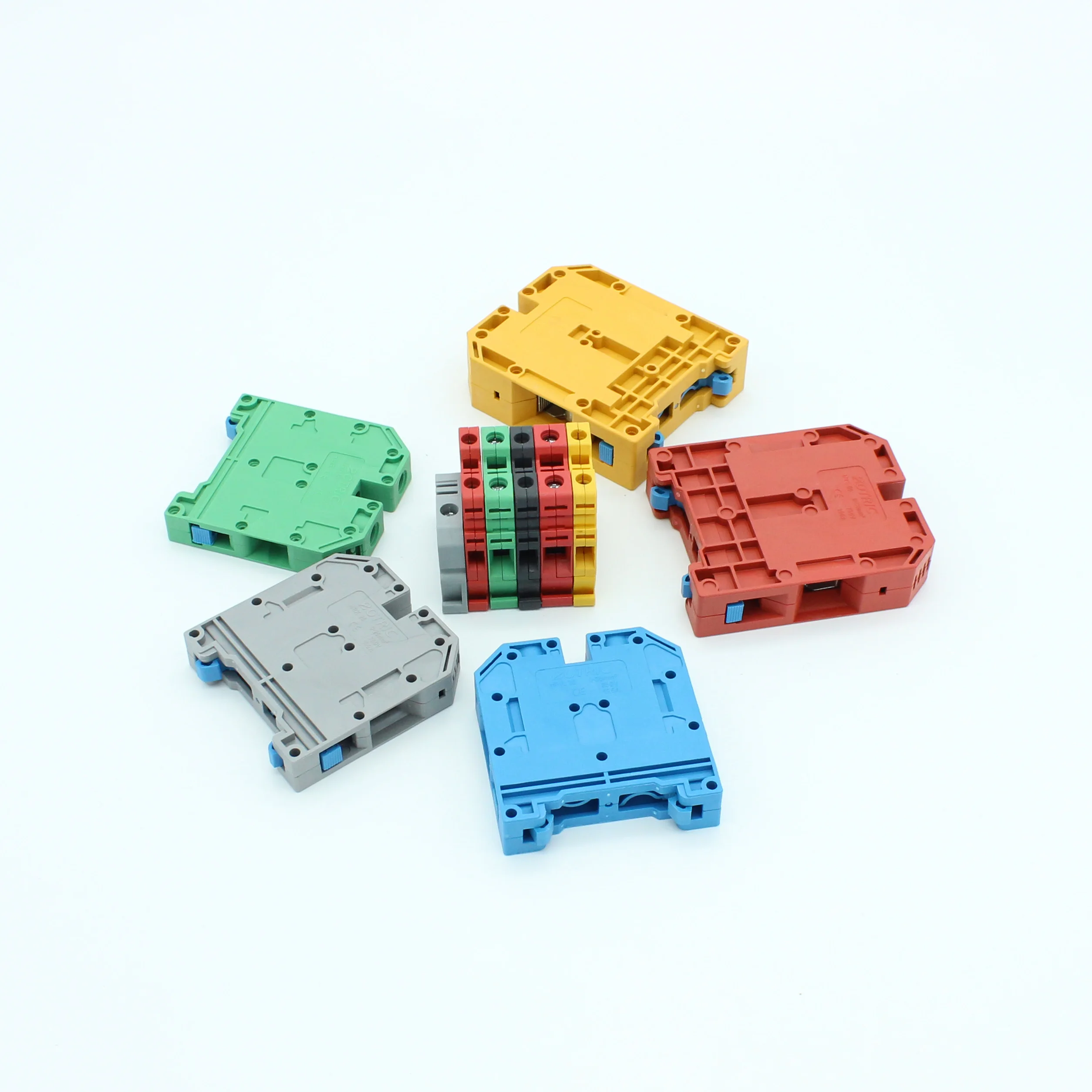 

16mm 25mm Plastic Screwed Type DIn Rail MRK terminal block
