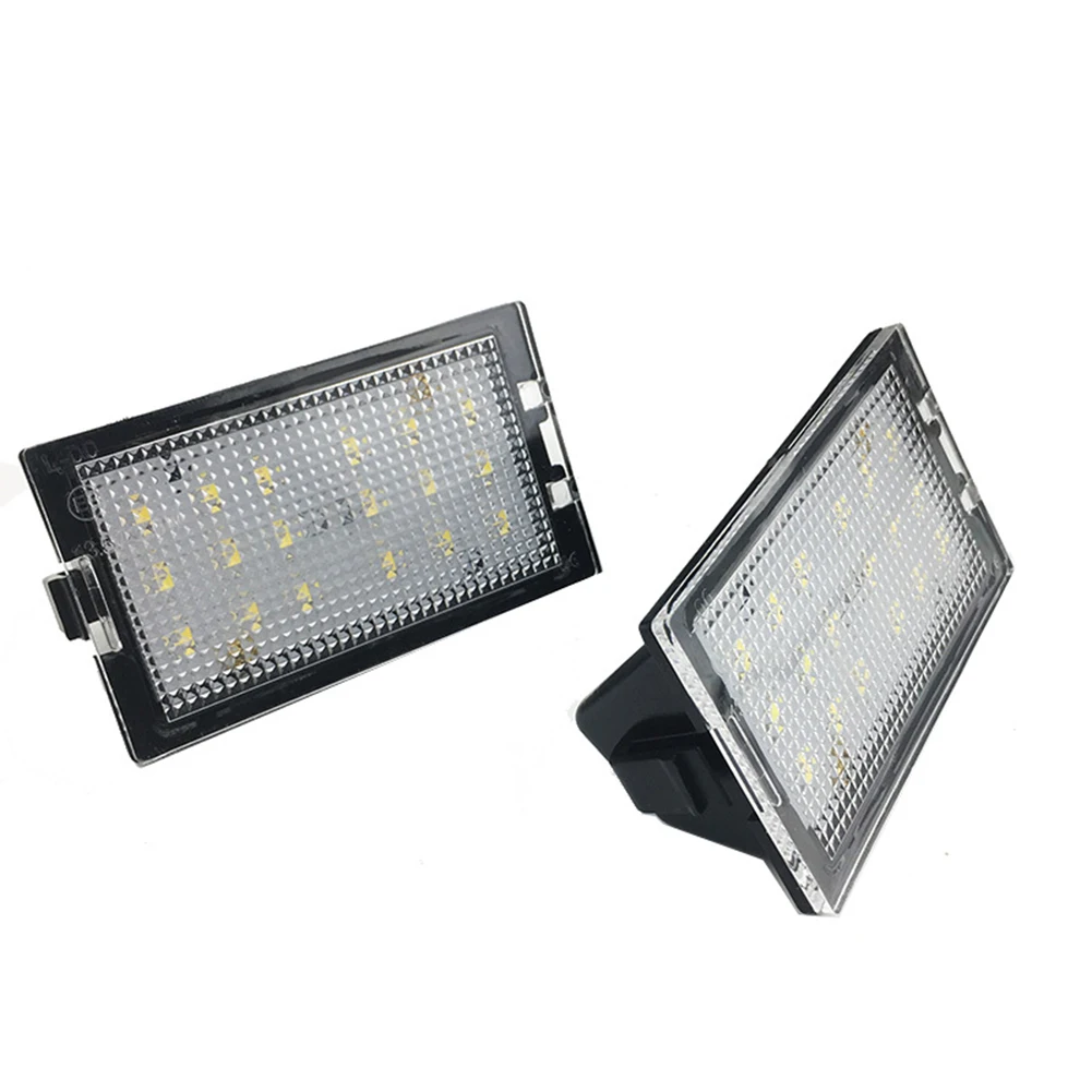 Автомобильный номерной знак белый 18 SMD для Land Rover Discovery Series 3/4 Freelander 2 Range Sport (L320)