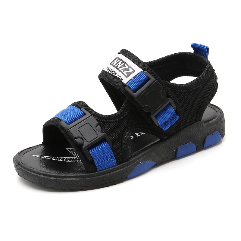 Bekamille Kid Shoes Children Boy Baby Child Buckle Non-Slip Soft Bottom Sandals Beach Simple Leisure Travel | Детская одежда и