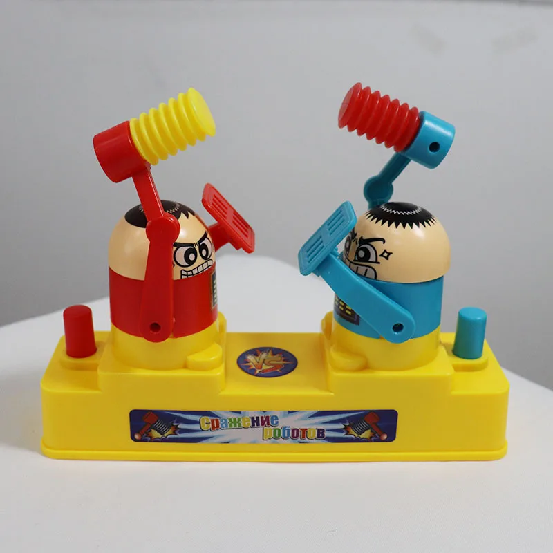 

Two-person Sparring Toy Funny Toy Hand-pressing Double Doll Sparring Game Table Fun Board Game Gift