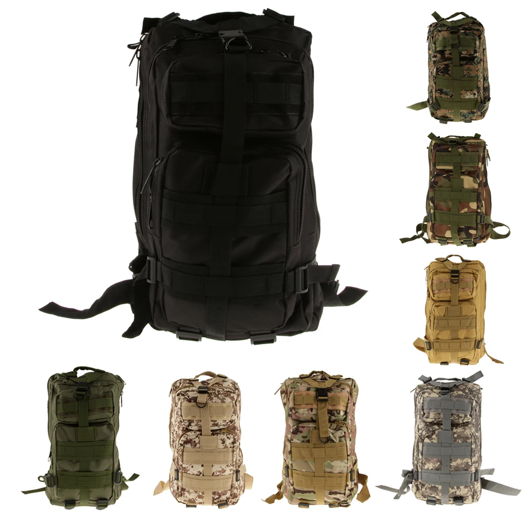 

30 л Открытый походный Треккинговый Мешок Военный Тактический Рюкзак MOLLE Рюкзак