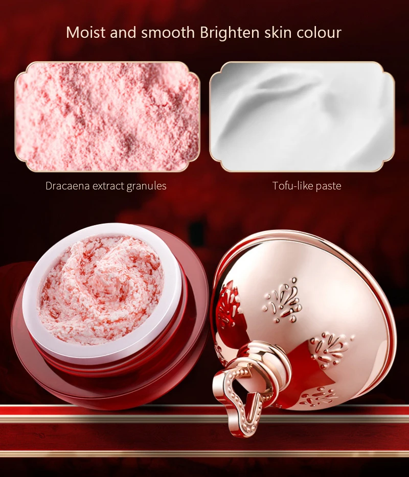

Placenta Dragon's Blood Whitening Cream Kirin Dragon Blood Skincare Face Cream Repairs Skin Firm Anti-wrinkle Cream