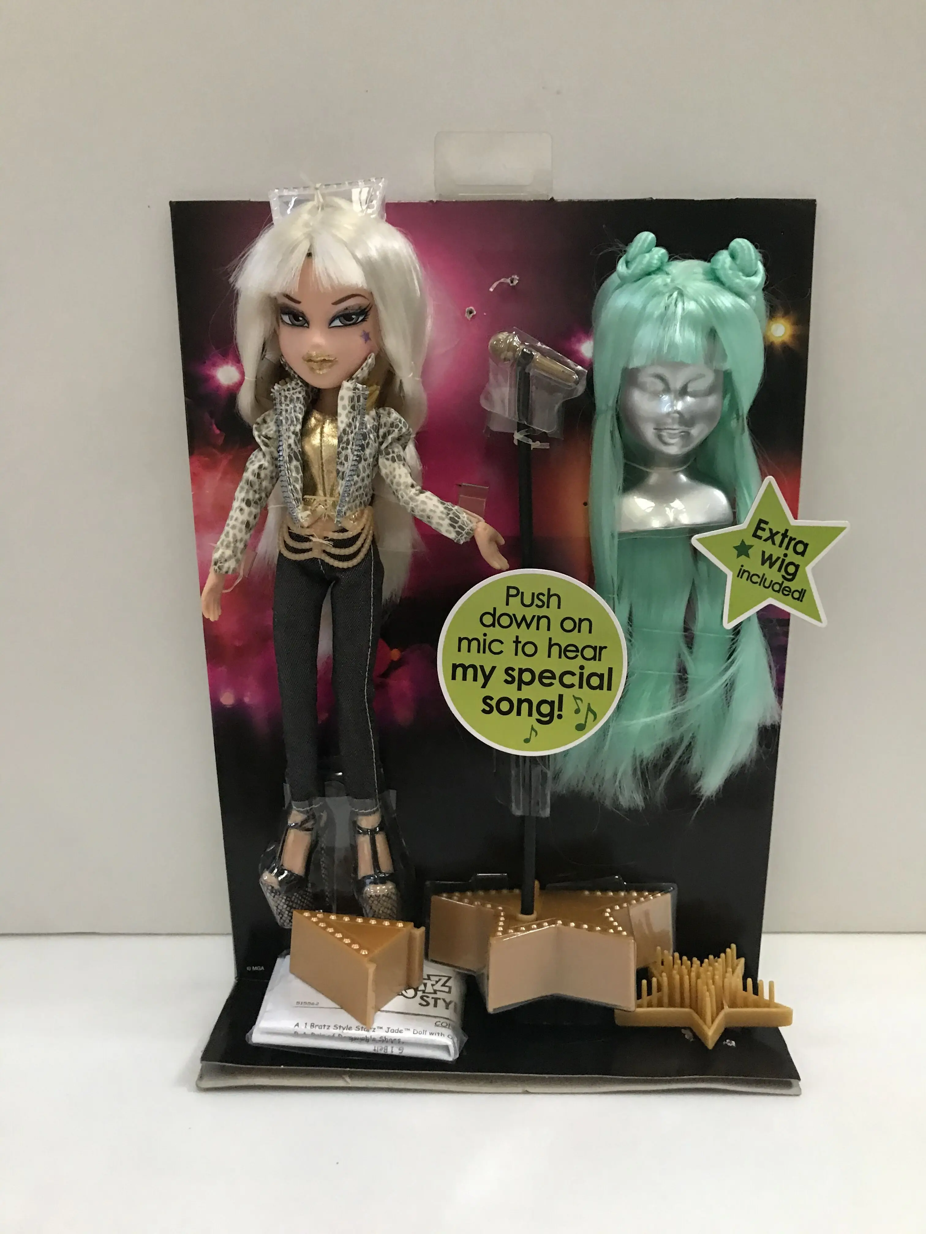

Mga Bratz wig singer doll with packaging cute girls favorite age doll toys