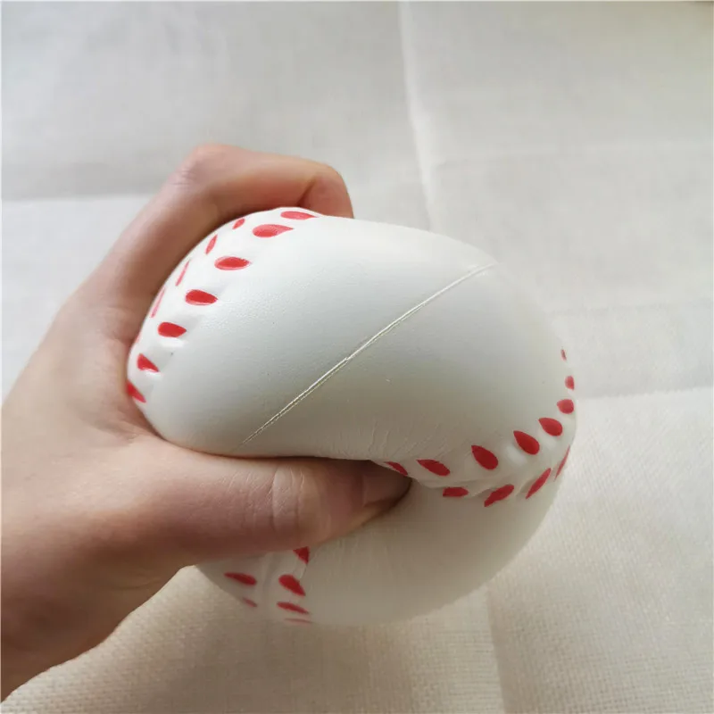 10 см детская мягкая пенная игрушка бейсбольные антистрессовые шарики для сжимания ПУ губка спортивные игры