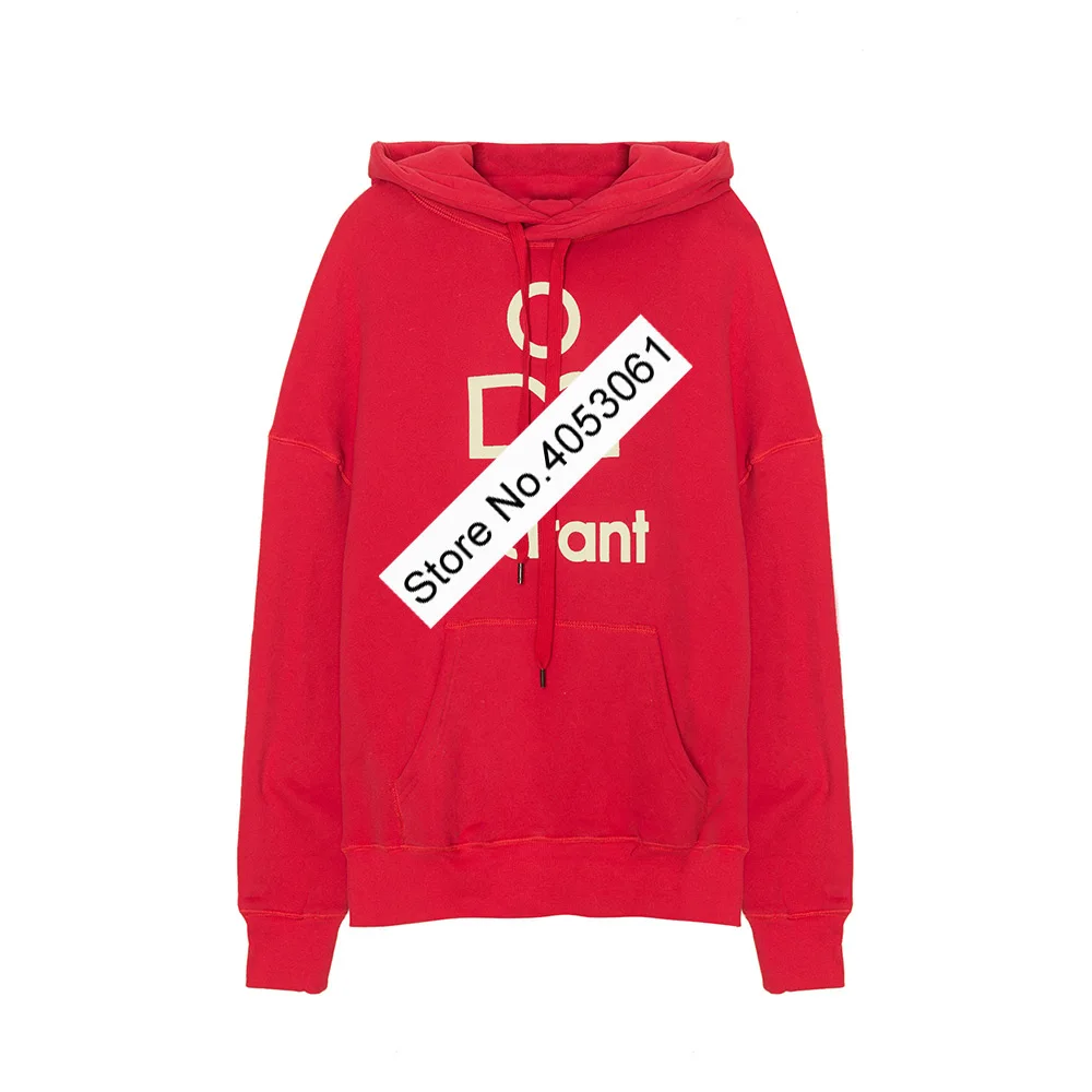 Женская хлопковая Повседневная Толстовка с капюшоном с буквенным принтом, свободная толстовка-Женский/Женский пуловер с принтом/топ с принтом