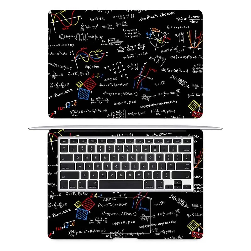 Наклейка для ноутбука с математической формулой Macbook Pro защитная наклейка 16