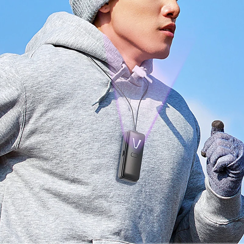

Personal Wearable Air Purifier Necklace Mini Portable Air Freshener Ionizer Negative Ion Generator