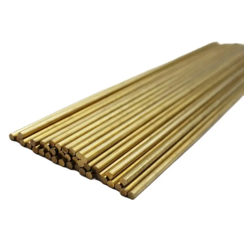 

10 шт., латунные стержни 1 мм, 2 мм, 3 мм, 4 мм, Длина 500 мм