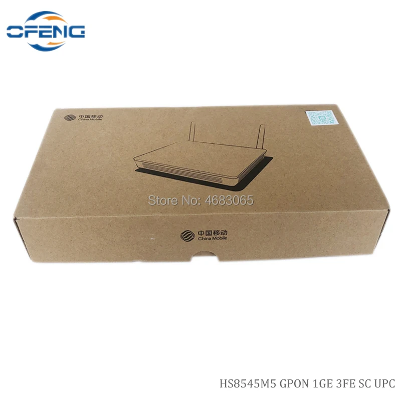 Оригинальный Новый Hua wei HS8545M5 wifi gpon onu ONT 1GE + 3FE VOICE WIFI USB Английский firmwarem модем FTTH
