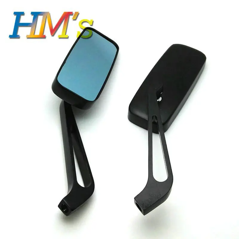 1 пара мотоциклетных зеркал зеркало заднего вида зеркала заднего вида новые универсальные подходят для всех мотоциклов сплав зеркало заднего вида 8 мм и 10 мм