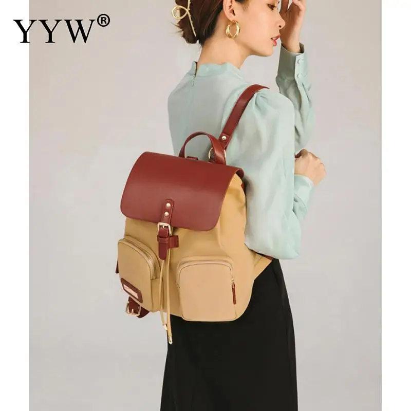 Прошитый рюкзак из ткани «Оксфорд», женская кожаная сумка, сумки через плечо, дизайнерская сумка, рюкзак, кошелек, женский роскошный рюкзак ...