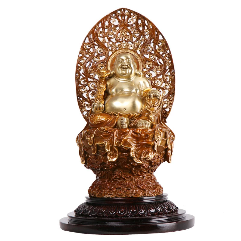 

LAOJUNLU Чистая медь Sakyamuni Будда древний коричневый украшения дома для поклонения Будде статуя буддистские принадлежности