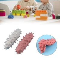 kids interactive tpr sensory realistic sea cucumber groove accessories soft funny table toy best gift for indooroutdoor