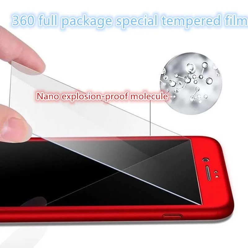 Роскошный 360 Полный Чехол чехол для телефона iPhone 6 6s 7 8 Plus PC защитный X XS MAX XR со