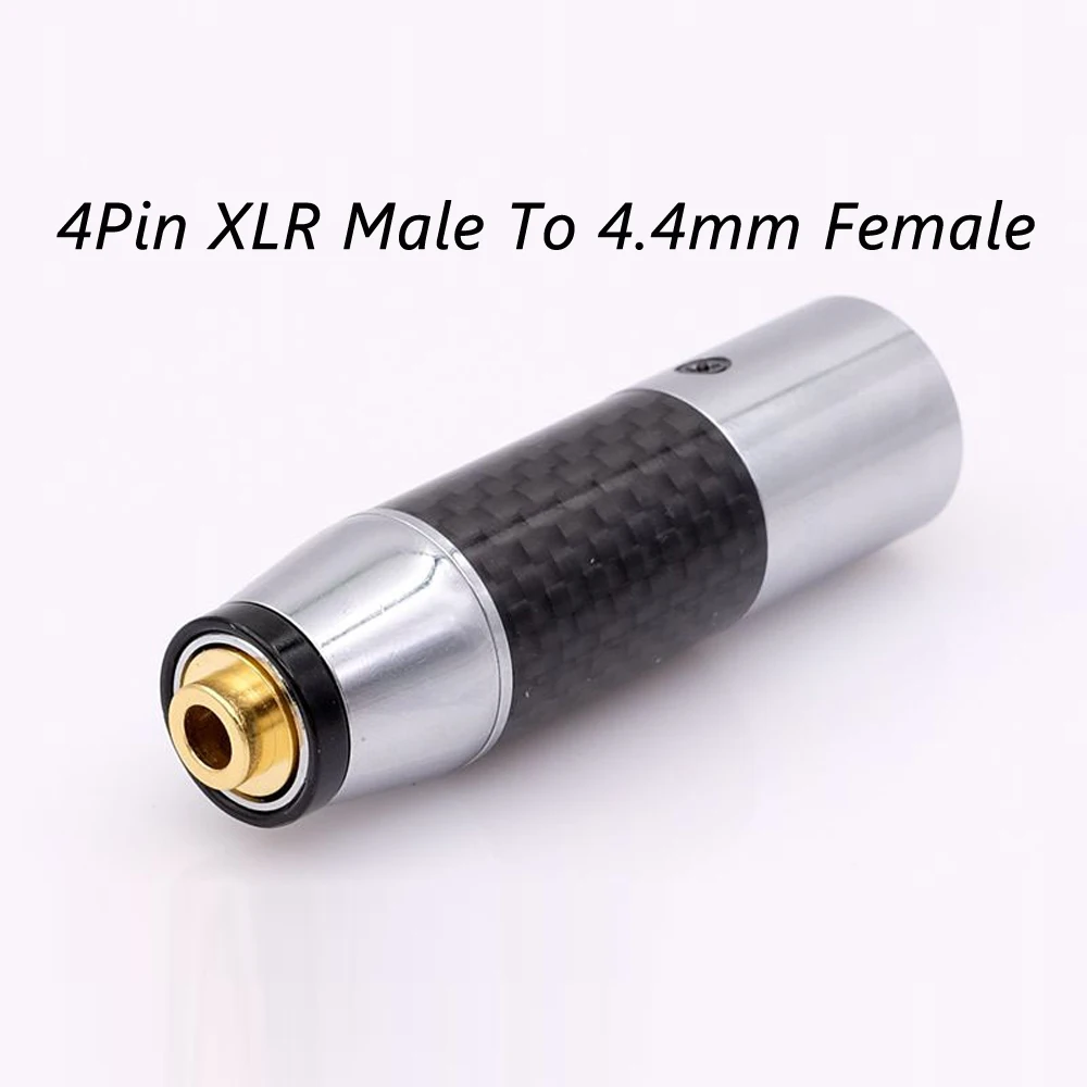 

Hi-End HIFI 4.4mm/3.5mmm/2.5mm Balanced Female to 4pin Balanced XLR Male Converter Adapter 2.5TRRS3.5TRRS, 4.4TRRS to 4PIN XLR