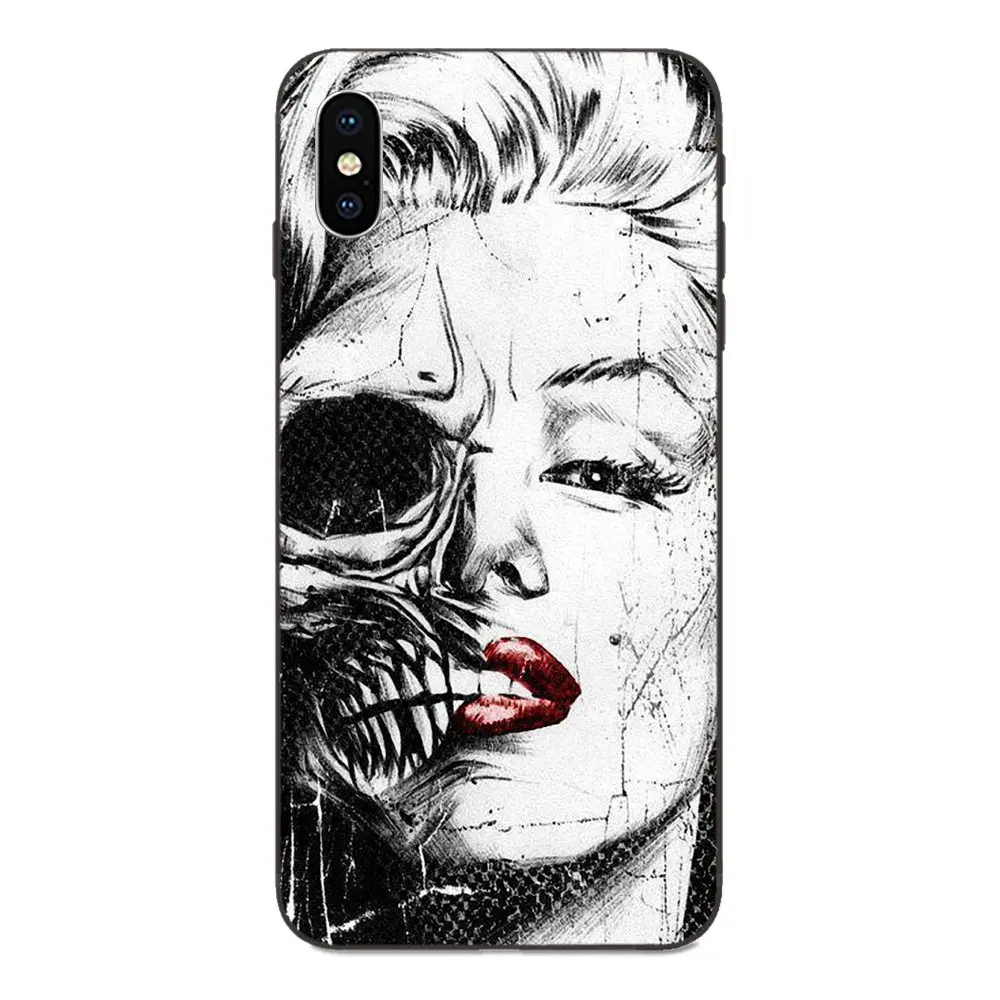 Мягкий чехол для huawei mate 9 10 20 P8 P9 P10 P20 P30 Lite Mini Play Pro P smart Plus Z 2017 2019 Мэрилин Монро с