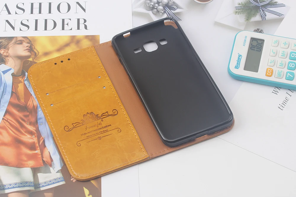 AMMYKI Горячая треугольный знак кожаный чехол-книжка для телефона 5,0 «samsung Galaxy Grand prime G530 G530H G530FZ G5308W G5308 чехол