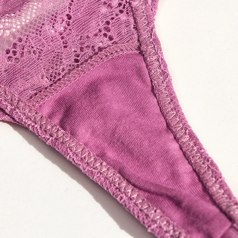 

Sexy Women Underwear Rhinestone Lace Pantie G String Transparent T Back for Female Low Rise Ladies Briefs Black Lingerie Tanga