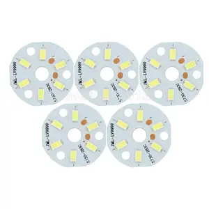 5 шт., Светодиодная панель 3 Вт, 5730, белая светодиодная светоизлучающая панель, Новинка