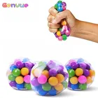 2021 ТПР мягкий гелевый вентиляционный шар ДНК цветные шарики Антистресс мяч дешевый материал с бесплатной доставкой мини-игрушки для снятия стресса