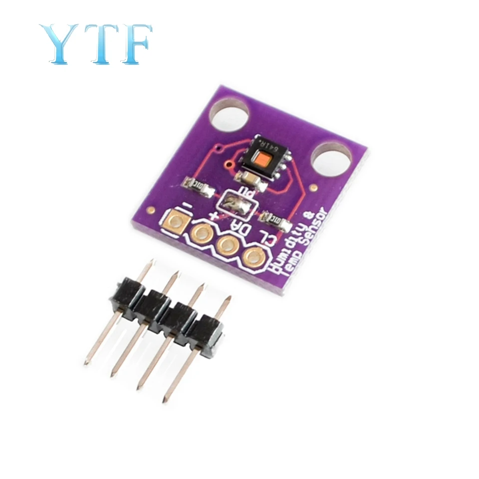 Датчик температуры и влажности GY 213V HTU21D I2C заменить SHT21 SI7021 HDC1080 модуль|Аксессуары