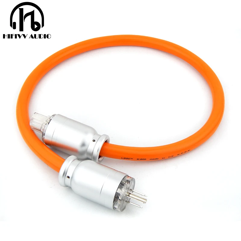 

UK LINN K-800 Fever Audio Power cable 6N Pure Copper Power Amplifier HIFI Power cable