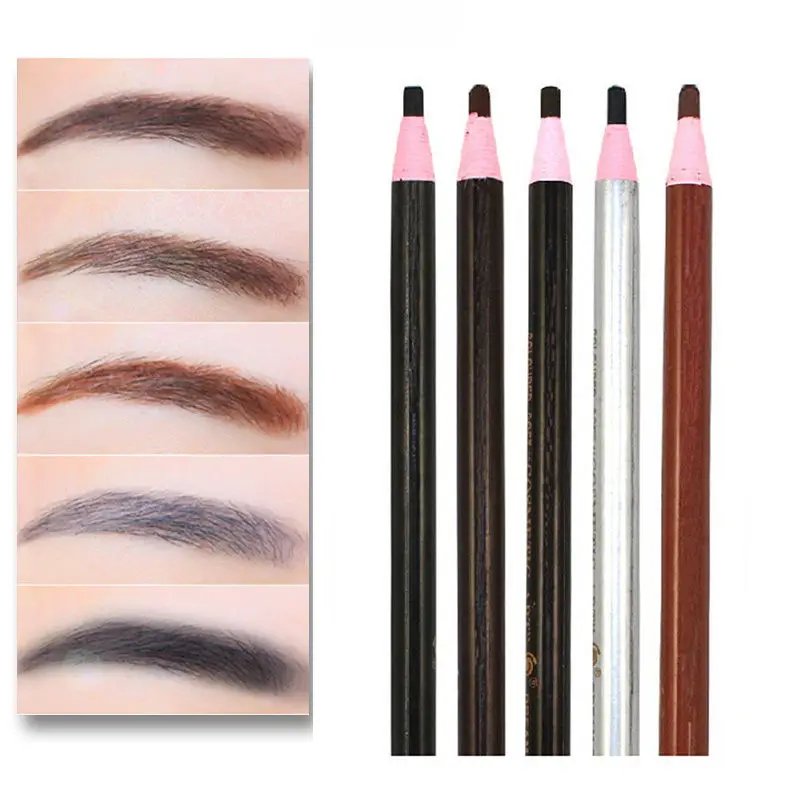 5 шт. водостойкие микроблейдинг для бровей карандаш перманентного макияжа