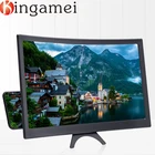 Усилитель сотового телефона 12 дюймов, увеличивающий 3D эффект, HD-видео, большой экран, семейный Настольный держатель, увеличительное стекло для кино-игр