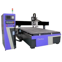 carousel tool change atc large size woodworking cnc router 2040 servo for large cabinet production