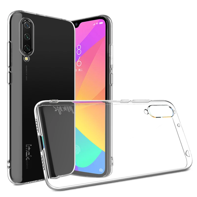 IMAK Для Xiaomi Mi 9 Lite CC9 чехол для Xiaomi Mi A3 CC9e чехол 1,3 мм утолщение Тип UX-5 противоударный мягкий ТПУ чехол
