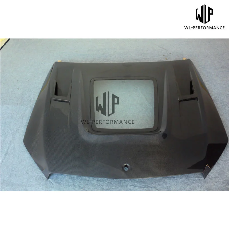 Высококачественные прозрачные чехлы W205 из углеродного волокна/ФАП для капота