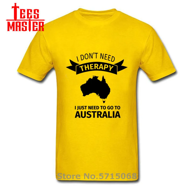 Забавные футболки Я не нуждаюсь в терапии мне просто нужно пойти Австралию