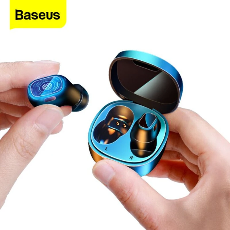 

Baseus WM01 Mini TWS Wireless Headphone Bluetooth 5.0 Earphone True Wireless Earbuds Handsfree Headset For Phone Xiaomi Ear Buds