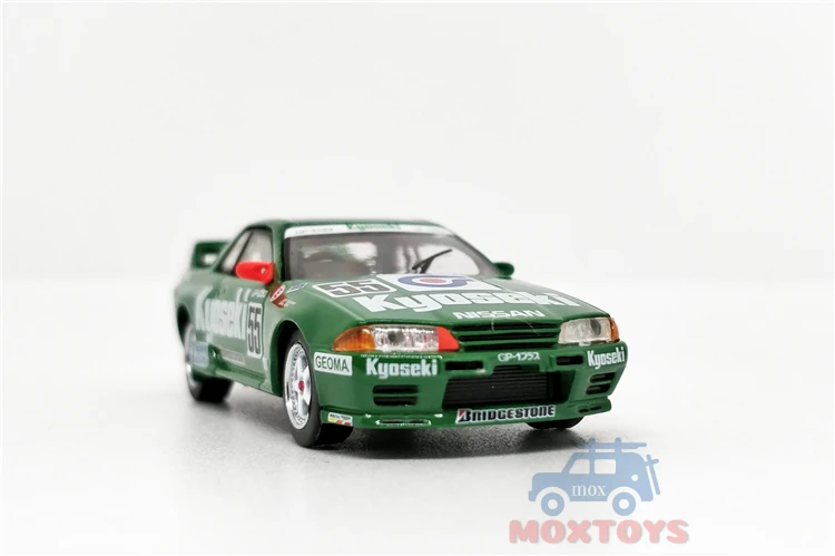 Мини GT 1:64 Nissan Skyline GT-R R32 гр. Модель автомобиля A #55 Kyoseki 1993 RHD | Игрушки и хобби