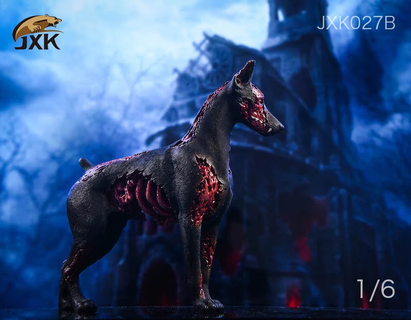 JXK Studio JxK027A/B масштаб 1/6 зомби Doberman | Игрушки и хобби
