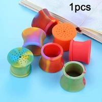 1pcs outdoor shower bathing supplies multifunction silicone sprinkler portable flower camping head tools shower