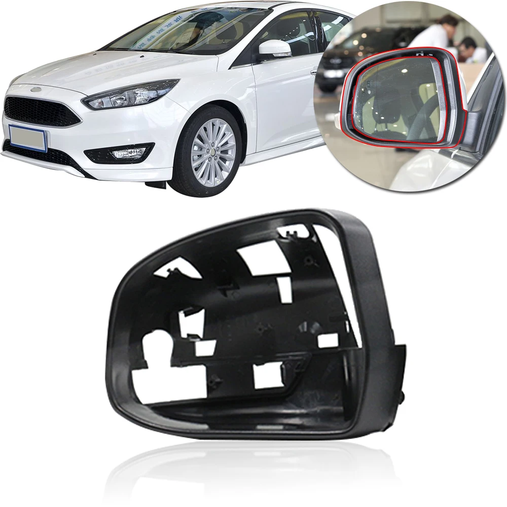 CAPQX для Ford Focus MK3 2012 2013 2014 2015 2016 2017 снаружи Зеркало заднего вида рамка объектива