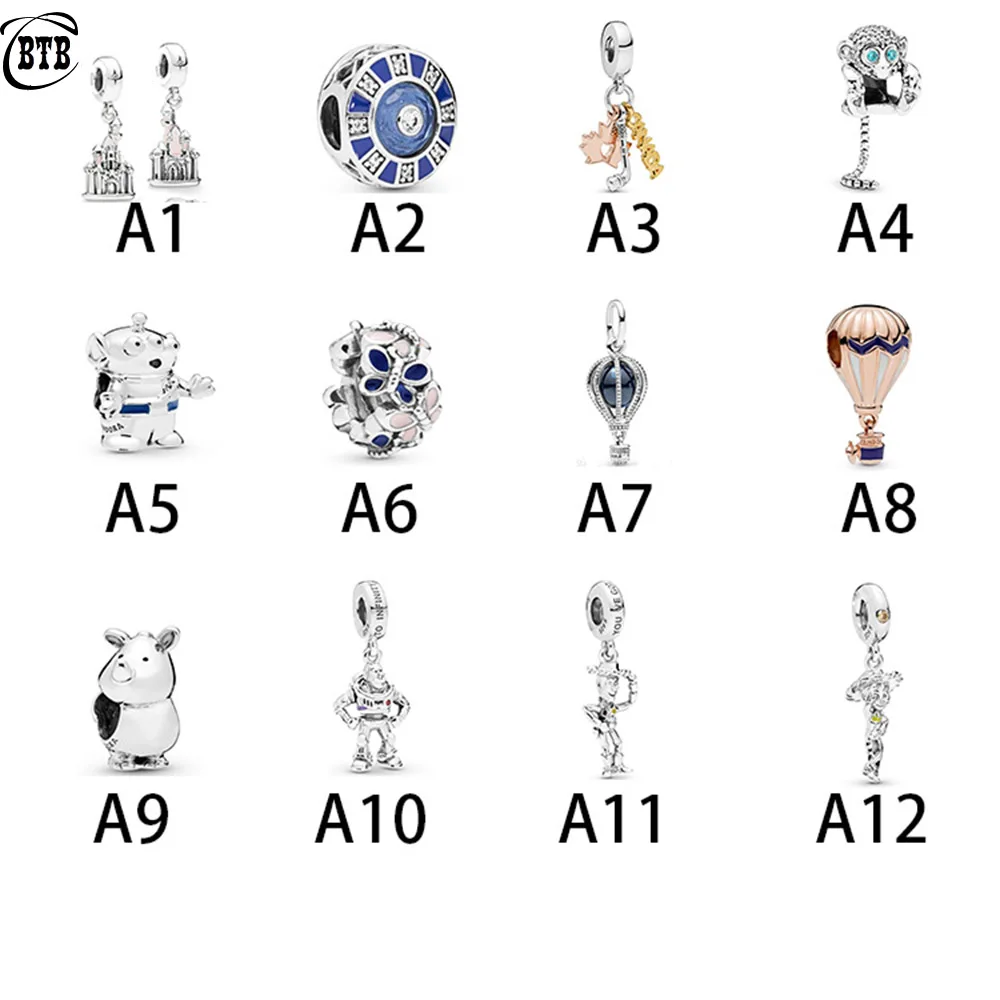New 925 Sterling Silver Telescopic Bracelet Woman Bangle Fit DIY Beads Charm Rose Gold Fine Jewelry Gift For Female