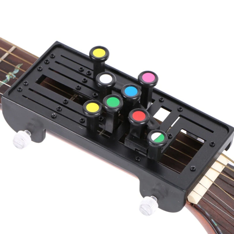 

Classical Guitar Teaching Aid Guitar Learning System Study Practice Aid Pain-proof Finger Booster Learn Chord Accessories Tools