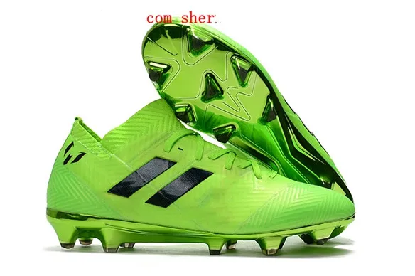 Новые мужские футбольные бутсы Nemeziz Messi 18,1 FG футбольные бутсы Nemeziz 18 chaussures de футбольные бутсы chuteiras de futebol