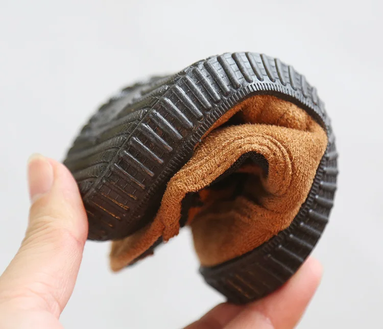 2019 Winter New Children's Warm Cotton Shoes Newborn Baby Boys Girls Snow Boots Pure Color Toddler 2-7 Years | Мать и ребенок