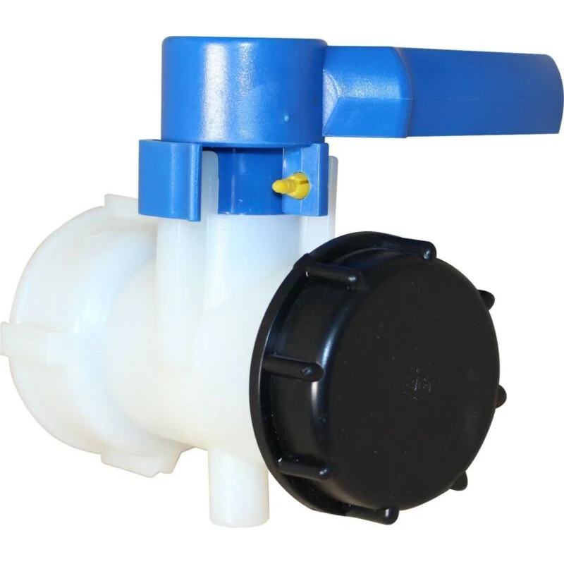 

IBC Containers Plastic Cocks 60mm Cap S60x6 Coarse Threads Drains Cocks Valve