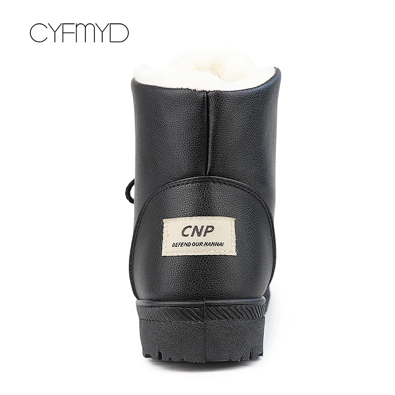 Зимние ботинки для женщин водонепроницаемые классические женские зимние