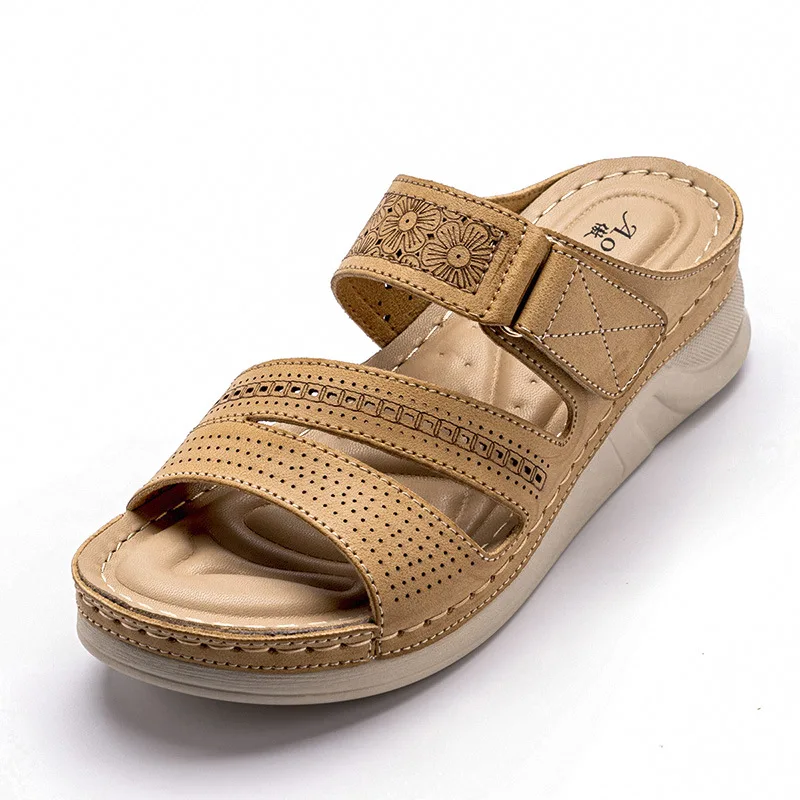 

Woman Shoes Leisure Platform Casual Flats Sandals Female Wedges Thick Bottom Sandals Lady Shoes Fashion 2021 New Summer