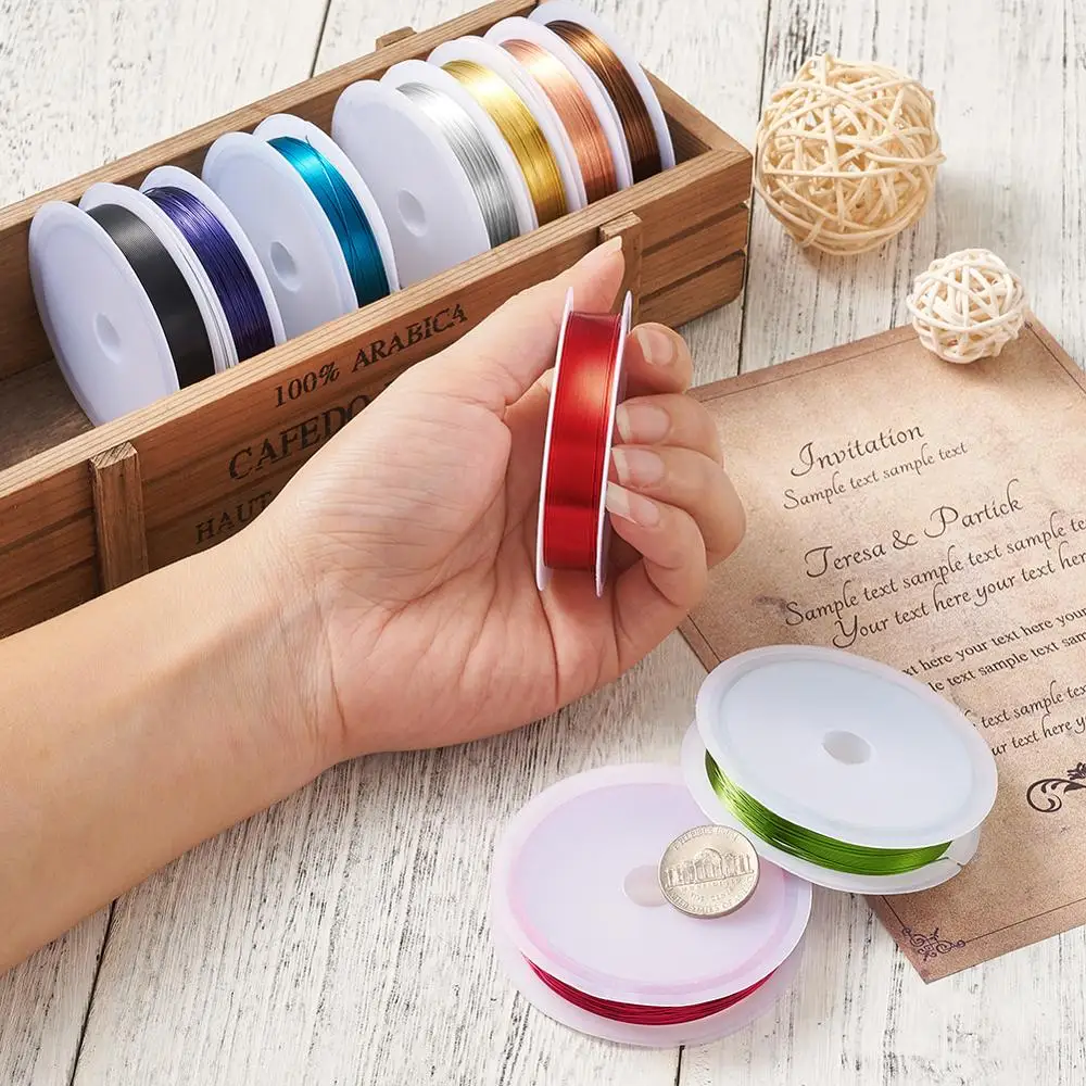 Медная проволока для ювелирных изделий 0 3 мм 4 5 6 1