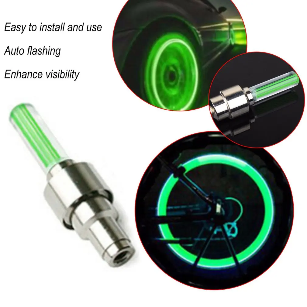 Велосипедный велосипед светильник горная дорога светодиоды на шину колпачки