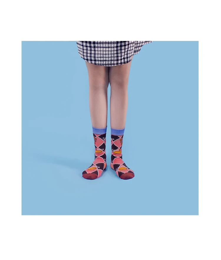 Счастливые носки женские mulher skarpetki хлопковые calcetines mujer divertido ponozky skarpety damskie transp носки art meia уличная одежда