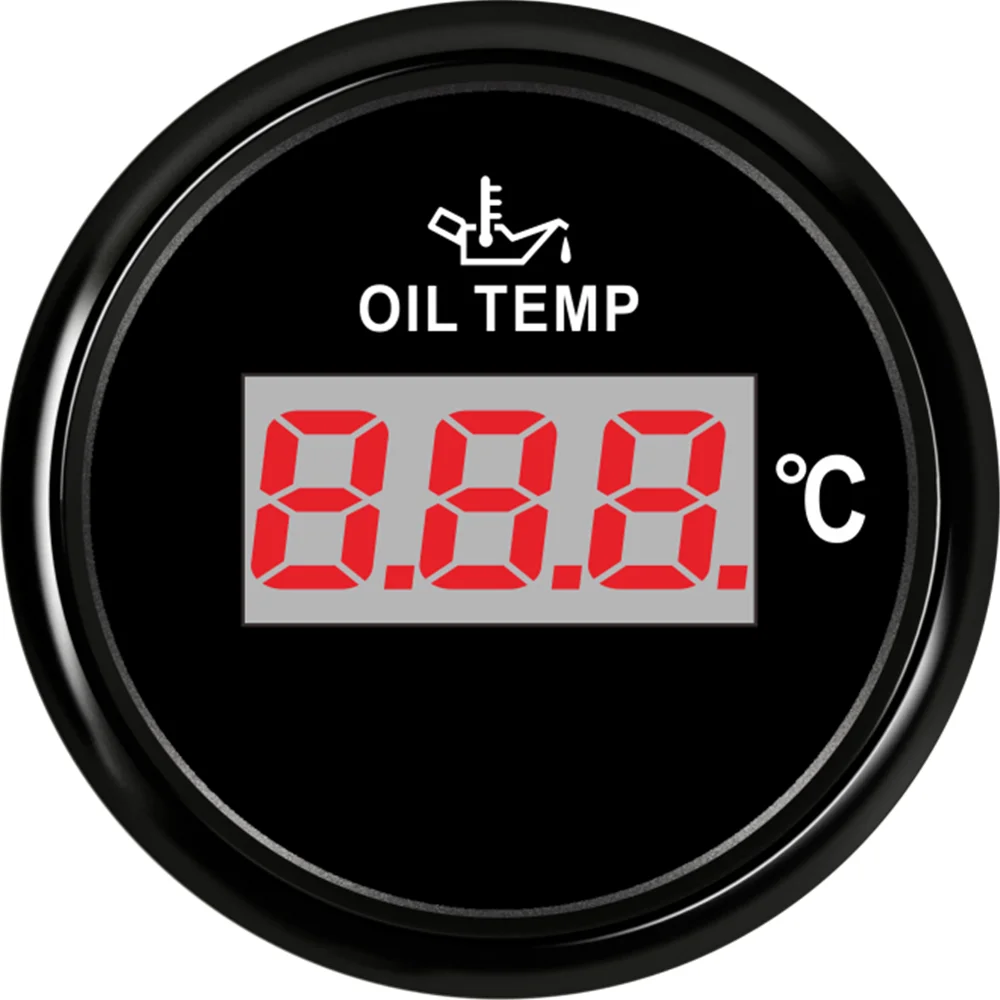 Упаковка 1 52 мм цифровой датчик температуры масла 50 150degree Lcd измеритель 361 ~ 19ohm 9 32VDC