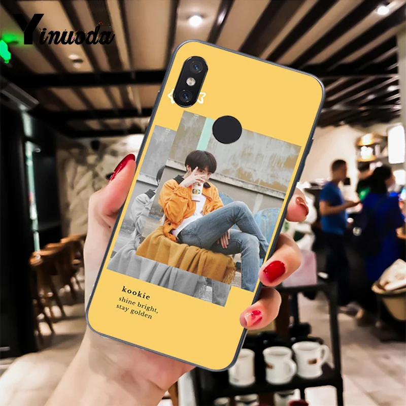 Yinuoda KPOP Euphoria Jungkook Новинка чехол для телефона Fundas Крышка для Xiaomi mi 6 mi x2 mi x2S 5A 6A 7A Red mi 5 note5 Note7 8pro